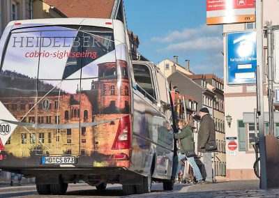 Heidelberg Stadtrundfahrt Cabriobus